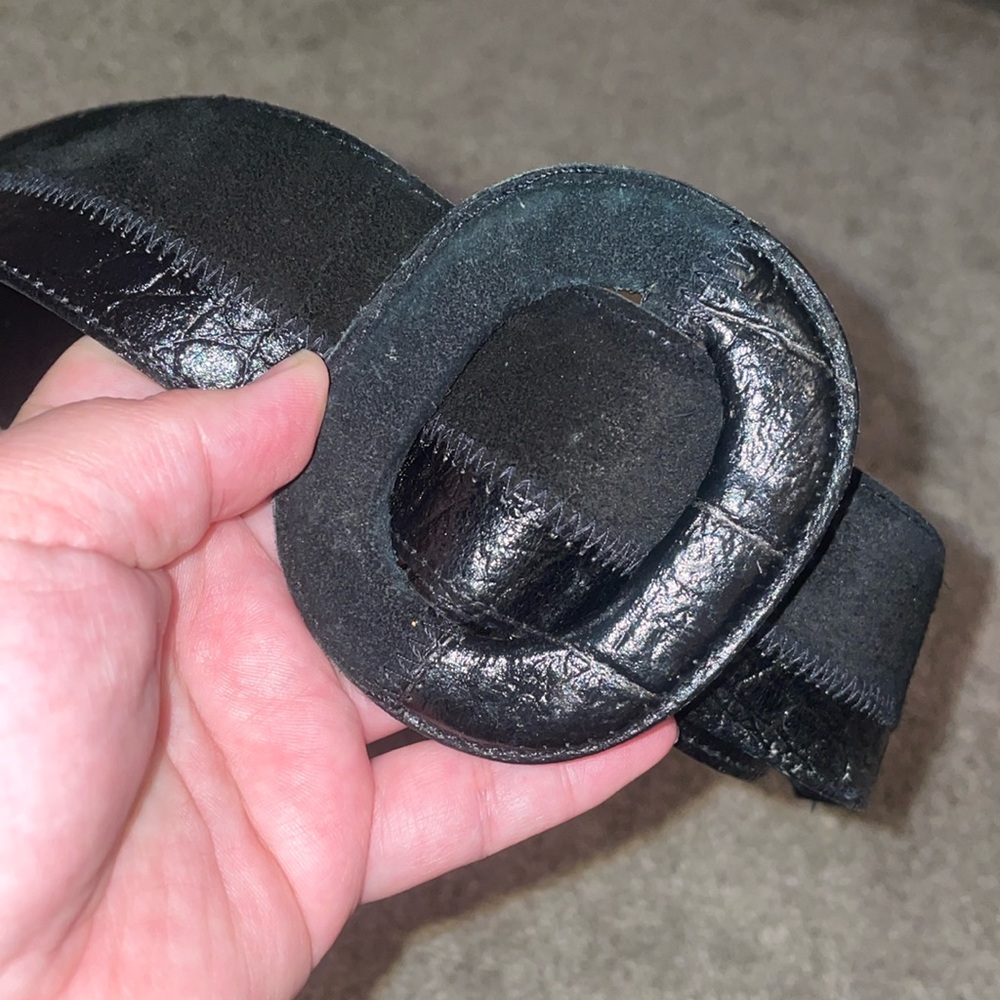 Vintage Milor 90’s suede belt adjustable size S 27